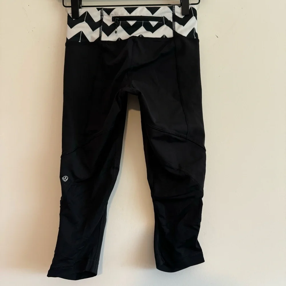 Lululemon Run: For Your Life Crop Leggings size 4